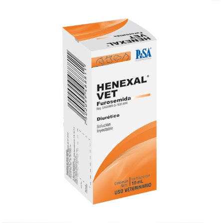 Henexal Vet 10 mL (Furosemida)