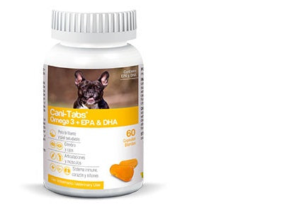 Cani-Tabs Omega 3 EPA & DHA 60  Cápsulas