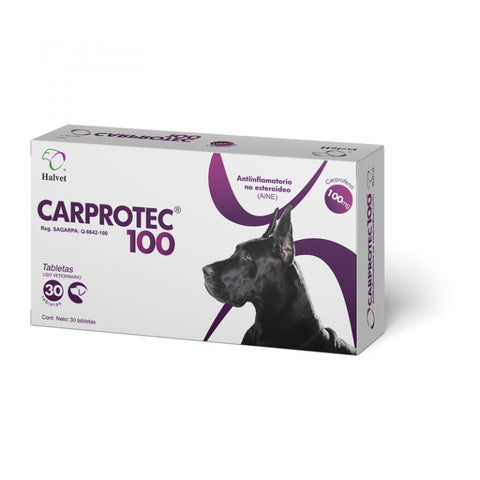 Carprotec 100 mg 30 Tabletas