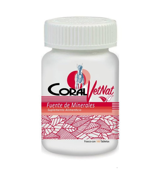 Coral VetNat 60 Tabletas ( Calcio de Coral - Osteo Articular ) CoralVetNat