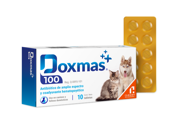Doxmas 100 ( 10 tabletas )  doxiciclina