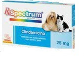 Spectrum® Clindamicina 25 mg 20 Tabletas