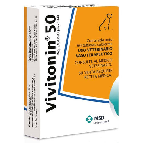 Vivitonin 50 - 60 Tabletas ( Cardiaco )