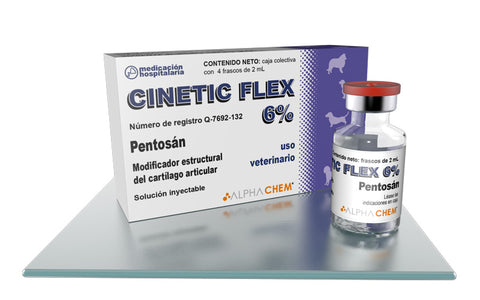 Cinetic Flex 6%  60 mg (4 frascos 2 mL) Inyectable