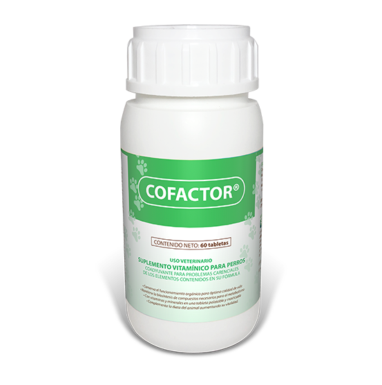 Cofactor con 60 Tabletas (Suplemento con Vitaminas y Minerales)