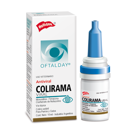 Colirama Viral 10 mL  ( Antiviral - Descongestivo oftálimico )