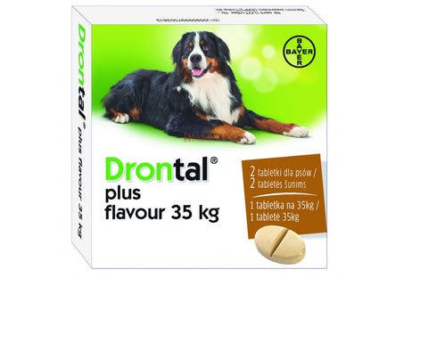 Drontal Dog Perros Grandes (35 kg)  24 Tabletas