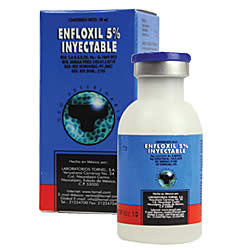 Enfloxil 5% Inyectable Frasco con 20 ml