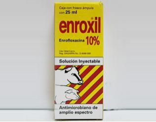 Enroxil 10% inyectable 25 ml.