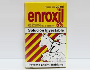 Enroxil 5% inyectable 250 ml.