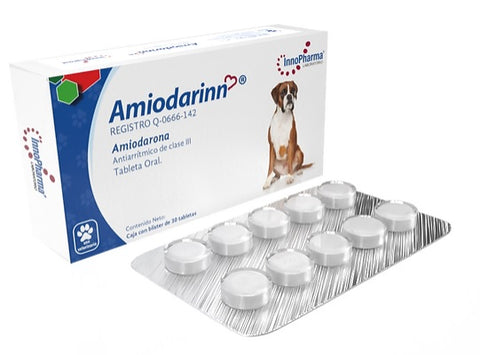 Amiodarinn 30 Tabletas ( Amiodarona 50 mg )