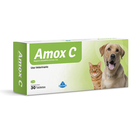 Amox C Caja con 30 Tabletas