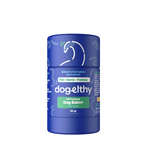 Dogelthy Dog BALM STICK 50 gr ( Bálsamo Hidratante para Piel, Patitas y Nariz Anti Resequedad y Agrietamiento )