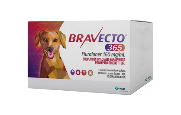 Bravecto 365 Inyectable (Furalaner 150 mg/ML)