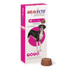 Bravecto XG 1400 mg  40 - 56 kg Comprimido Masticable para control de Pulgas y Garrapatas