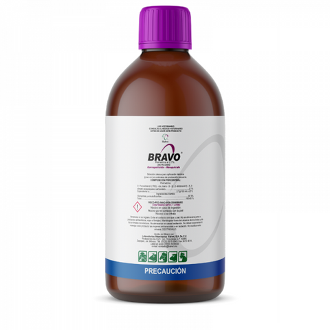 Bravo Pour On Solución Percutánea 1 L