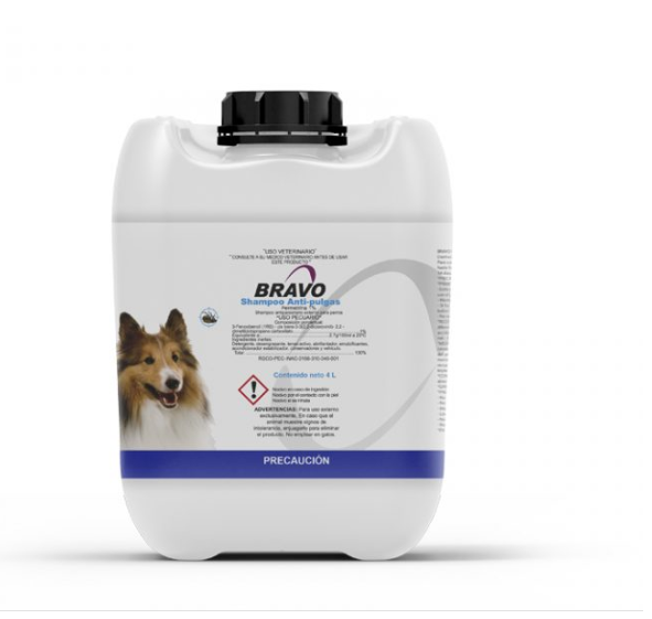 Bravo Shampoo - Garrafa con 4 Lts.