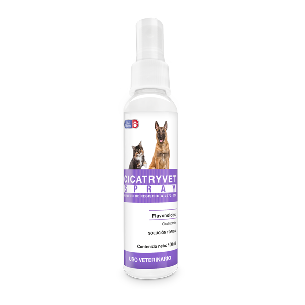 Cicatryvet Spray 100 mL  ( Cicatrizante para perros y gatos )