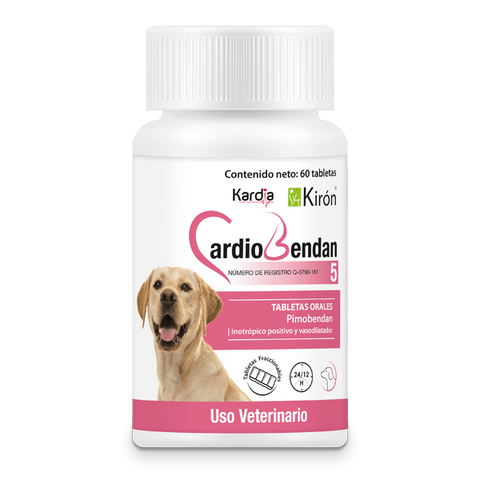 CardioBendan 5 mg 60 Tabletas ( Pimobendan 5 mg )