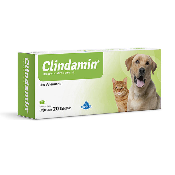 Clindamin Caja con 20 Tabletas