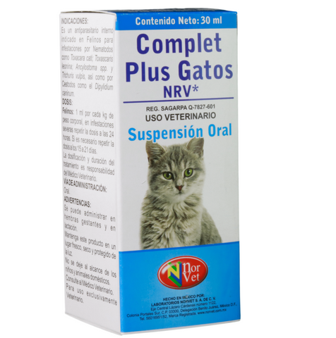 Complet Plus Gatos Suspensión Oral 30 mL