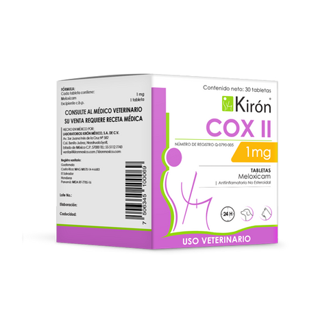 COX-II 1 mg  30 Tabletas ( Meloxicam 1 mg)