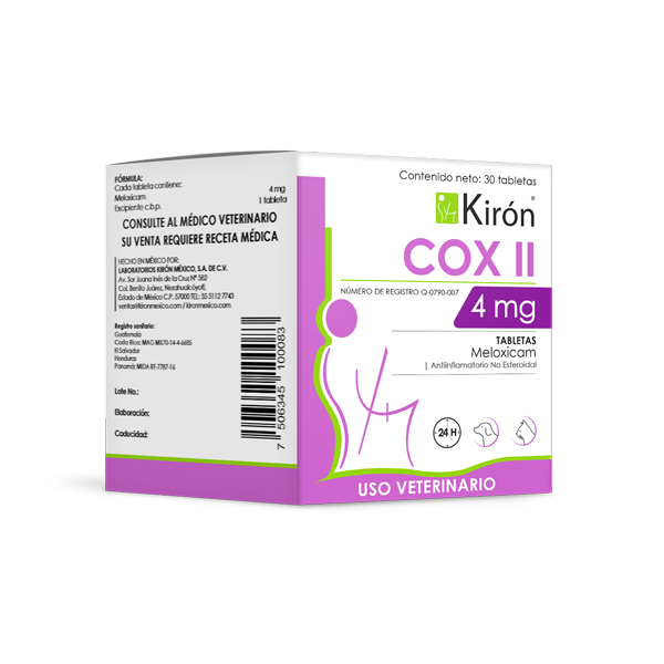 COX-II 4 mg  30 Tabletas ( Meloxicam 4 mg)