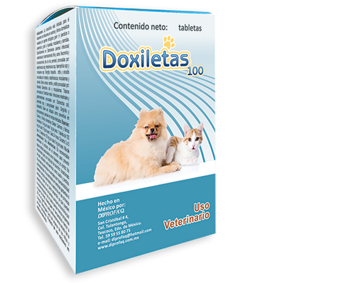 Doxiletas 100 mg 20 Tabletas ( Doxiciclina )
