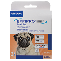 Effipro Duo Small Dog ( Perro 2 - 10 kg )  2 pipetas