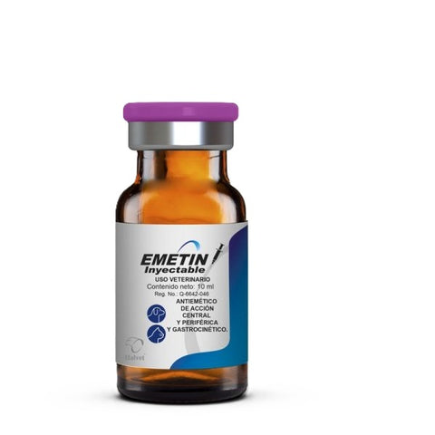 Emetin Inyectable 10 mL