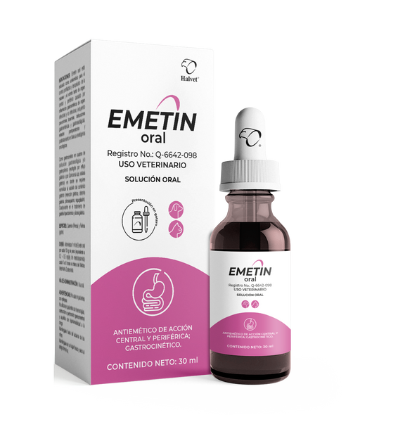 Emetin Oral 30 mL (Metoproclamida)