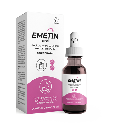 Emetin Oral 30 mL (Metoproclamida)