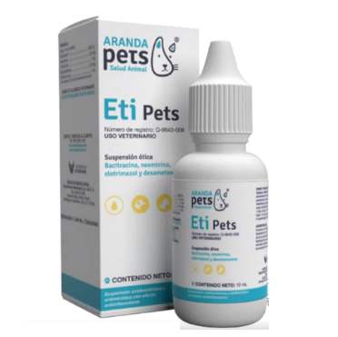 Eti Pets 10 mL (Solución Ótica) (antes Auricil) EtiPets