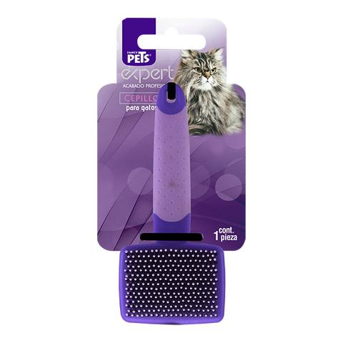 Cepillo c/puntas redondas Expert para GATO
