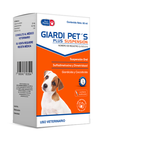 Giardi Pets Plus Suspesión Perros 60 mL ( Giardipets )