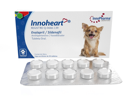 Innoheart 30 tabletas (Enalapril - Sildenafil) TEMPORALMENTE AGOTADO