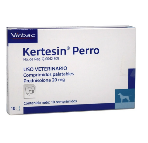 Kertesin Perro 20 mg ( Predinsolona) 10 comprimidos