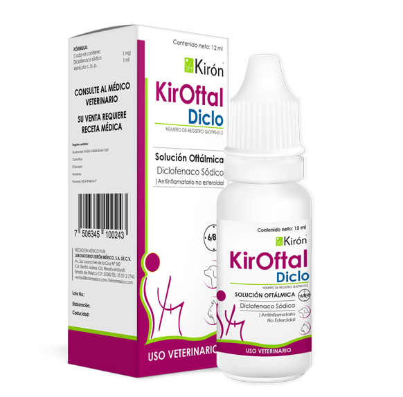 KirOftal Diclo 5 mL ( Solución Oftálmica )