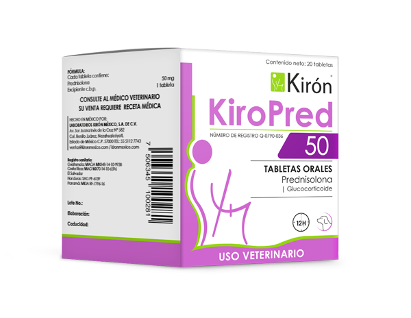 KiroPred 50  ( Prednisolona ) 20 Tabletas Orales