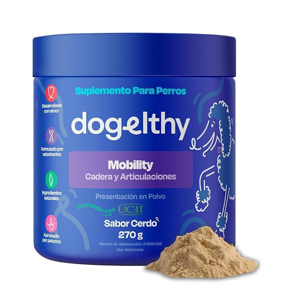 Dogelthy MOBILITY Sabor Cerdo 270 gr ( Cadera y Articulaciones )