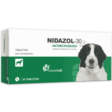 Nidazol 30 Caja con 30 tabletas