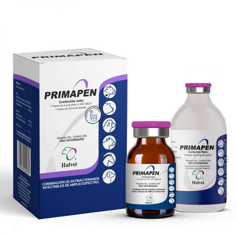 Primapen Frasco con 4'000,000 U.I