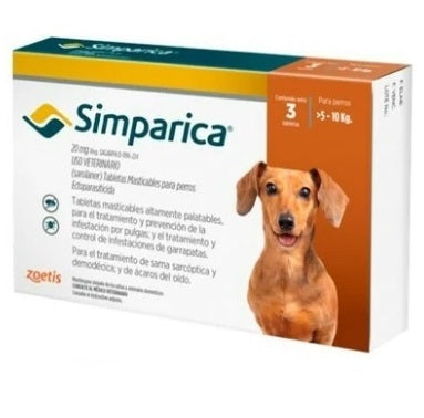 Simparica 20 mg ( 5-10 kg ) 3 tableta