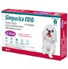 Simparica TRIO  6 mg  2.5 - 5 kg 3 tabletas