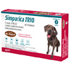 Simparica TRIO  72 mg  40.1 - 60 kg 3 tabletas AGOTADO