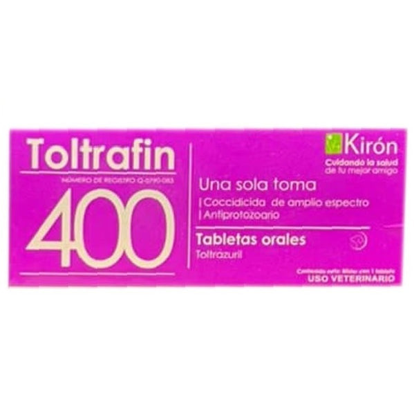 Toltrafin 400  Blister 1 tabletas (Toltrazuril)