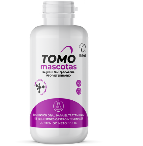 Tomo Mascotas Suspensión Oral 100 mL (antidiarréico)