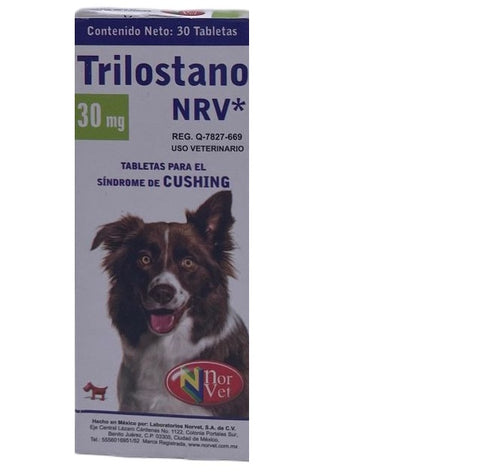 Trilostano NRV 30 mg (Tratamiento para el Síndrome de Cushing).