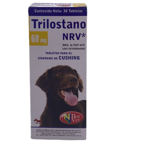 Trilostano NRV 60 mg (Enfermedad y Síndrome de Cushing)