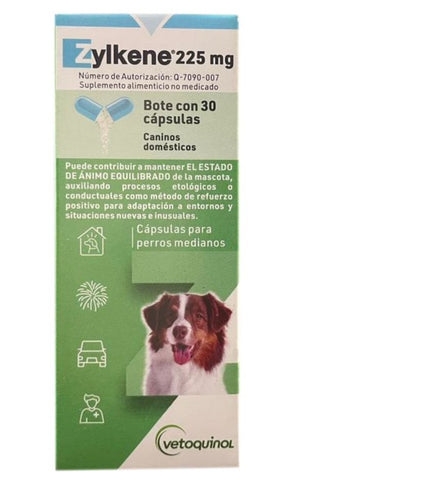 Zylkene 225 mg 30 cápsulas (relajante)